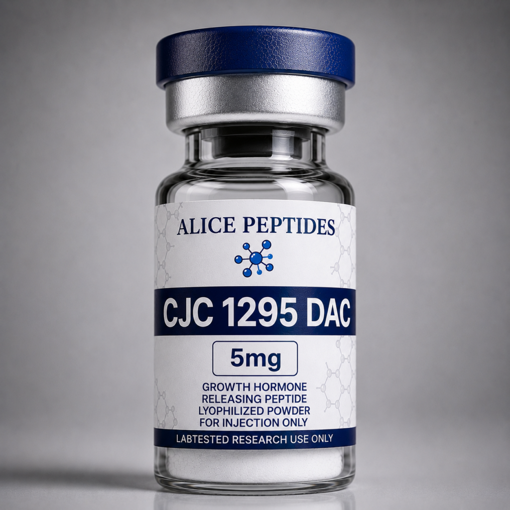 CJC-1295 DAC 5mg research peptide vial