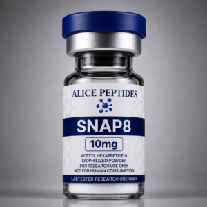 SNAP-8 10mg research peptide vial